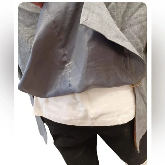 Cigliano Couture Grey Blazer Size  42R - Picture 6 of 10